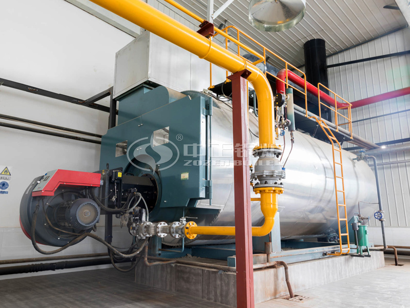 10噸WNS系列冷凝式燃氣蒸汽鍋爐項目(長春華濤)