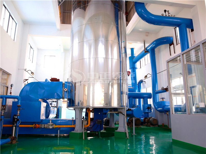 800萬大卡YQL系列燃?xì)饬⑹綄?dǎo)熱油鍋爐項目(虎皇新材料)