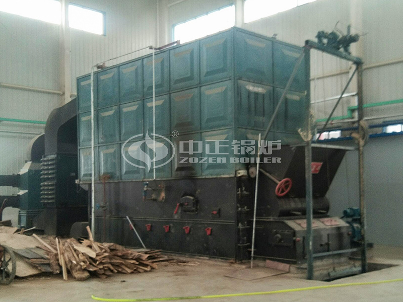 藍(lán)科生物科技360萬大卡YLW系列鏈條爐排有機(jī)熱載體鍋爐項(xiàng)目