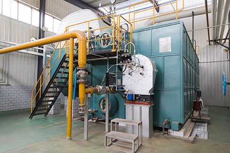 二噸燃氣鍋爐實拍圖